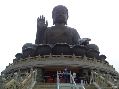 Tian Tan Buddha in Ngong Ping village, Hong Kong